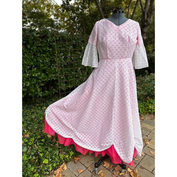Vintage Maxi Dress Retro Costume Cosplay SouthernBelle Cottage Hamilton Retro30s - Picture 3 of 11